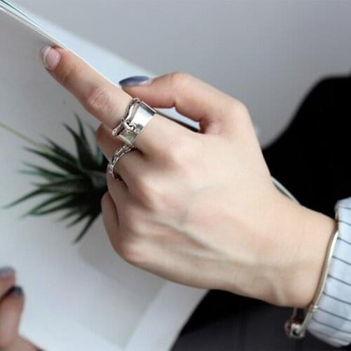 Silvology Punk Rings