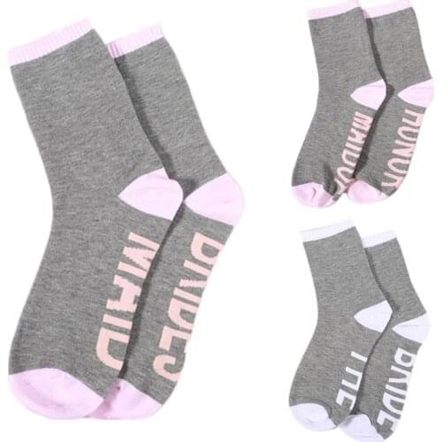 Wedding Socks Team Bride Bridesmaid Maid of Honor Letters Print Funny Novelty Anklet Hosiery Engagement Bachelorette Party