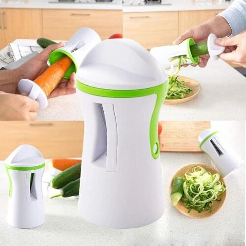 Heavy Duty Spiralizer Vegetable Slicer Vegetable Spiral Slicer Cutter Zucchini Pasta Noodle Spaghetti Maker CF-276