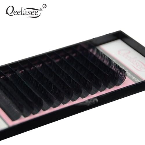 All Size 1 Case J B C D Curl Mink Eyelash Extension Individual Fake False Eye Lash Tray Professional Salon Lasher Use