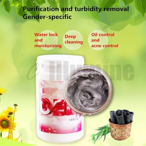 Moisturizing Oil Control Milk Shop Bamboo Charcoal Cleansing Foam 1000g Cleanser