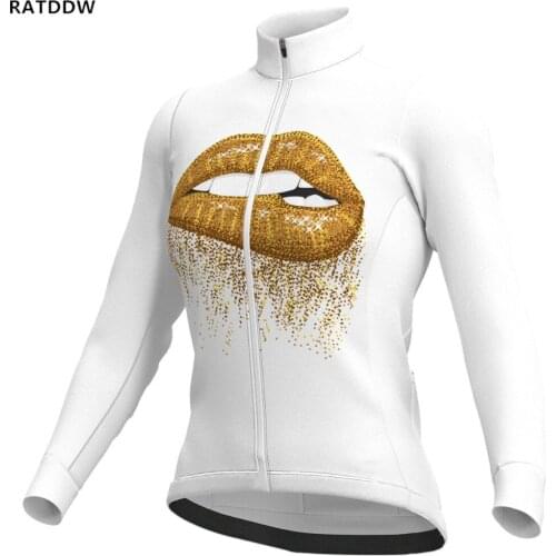 2019 Women Winter Thermal Fleece Cycling Jersey Outdoor Clothing Long Sleeve Bicicleta MTB Maillot Ropa Ciclismo Hombre Ciclismo