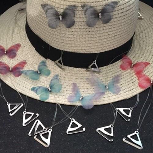 Women Elastic Straps Butterfly Vacation Invisible Transparent Shoulder Elastic Bra Straps Adjustable Intimates Accessories