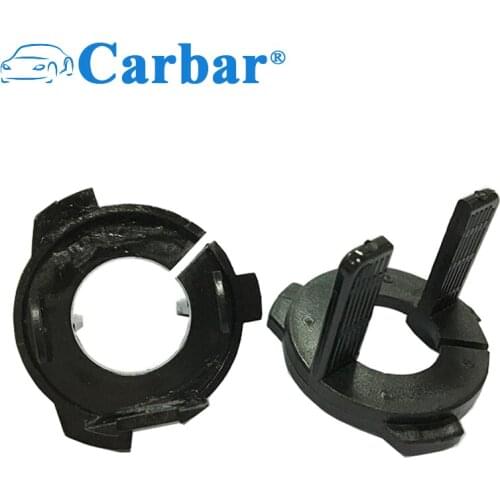 Carbar 2X Car H7 HID Xenon Bulb Adapter Holder Base for New Lavida Octavia Polo Touran Tiguan Headlight Socket