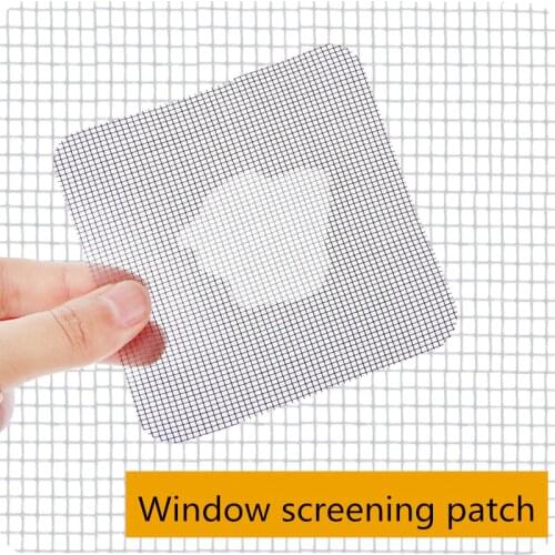 3Pcs/lot Anti-mosquito Mesh Sticky Wires Patch Window door mosquito netting patch repair Broken Holes Screen Adhesive Repair Kit