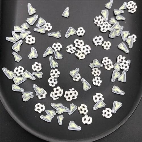 60g Shoes Polymer Clay Slices Sprinkles for Kids Diy,Craft/Nail Art/Scrapbook Decoration,Filler Polymer Clay Embellishment