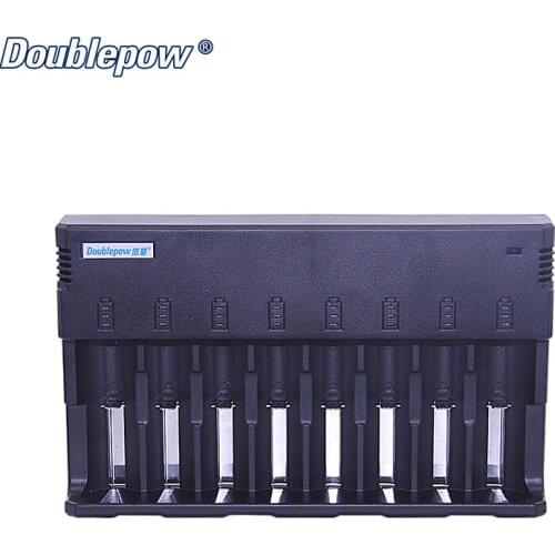 8 slots Doublepow DP-K88 Multifunctional Intelligent Rapid Charger for 1.2V AA/AAA/SC/D/C & 3.7V Li-ion 32650,26650,18650,14500