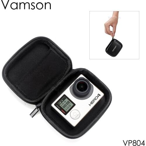 Vamson for Go Pro Accessories Lightweight Mini Protective EVA Case For GoPro Hero 7 6 5 4 3+ for Xiaomi for Yi for SJ4000 VP804