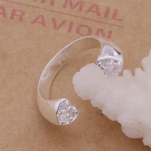 AR265 Hot sterling ring, fashion jewelry, simple bone /aneajela anyajffa silver color