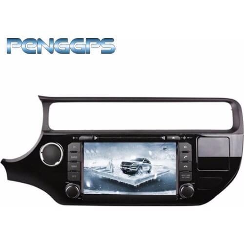 Octa Core 2 Din DVD Player Android 7.1 Car Radio for KIA RIO 2015 2016 Left hand drive GPS Navigation CD Autostereo Headunit FM