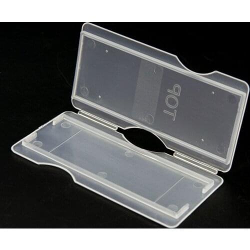 10 PCS Pathological Slides Storage Holder Box Slides Holder Case Plastic Microscope Slides Box