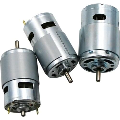 Electric Fan Alloy Motor 775/795/895 High Torque Ball Bearing 12V Micro DC Motor Car Wash Pump Replacement Accessories