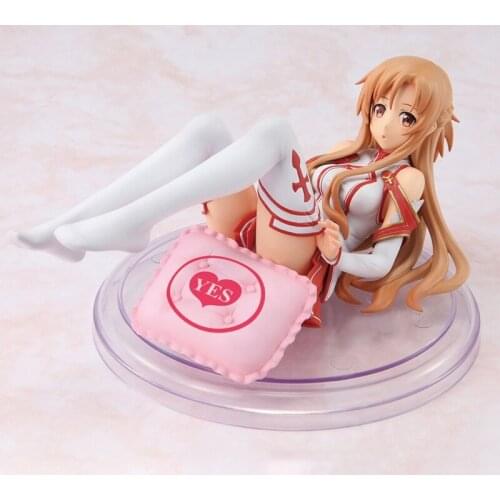 Chara-Ani Sexy Figure Sword Art Online Asuna New wife is always Yes PVC Action Figure Anime Sexy Girl Figure Toys Doll Gift