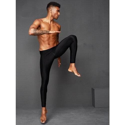 RTAAN swimming trunks mens long 9-point large sunscreen diving pants swimsuit racing professional leg swimming swimwear