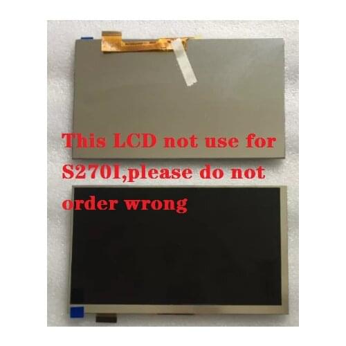 Original New 7 inch LCD screen for 30 pin ,100% New for Dexp Ursus S270 display,test good send for LCD