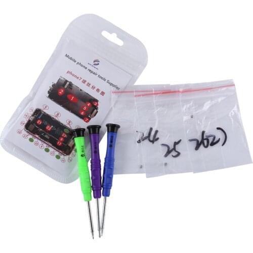 Full Screw Set for iPhone 6/6P/6S/6SP/7/7P/8/8P/X/XR/XS/XS Max Complete Repair bolt Kit Replacement Repair Part Accessories