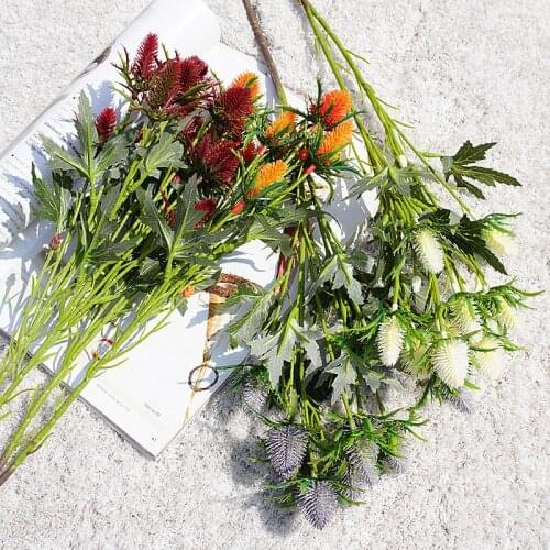 Real looking berry fruit branch Artificial Flowers for Wedding decoration plastic fake flower fleur artificielle Xmas fall decor