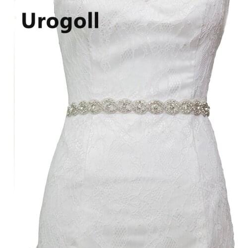 Fashion Bridal Crystal Rhinestones Bridesmaid belts for Evening Party Wedding Dresses Accessories Waistband Sashes Belts