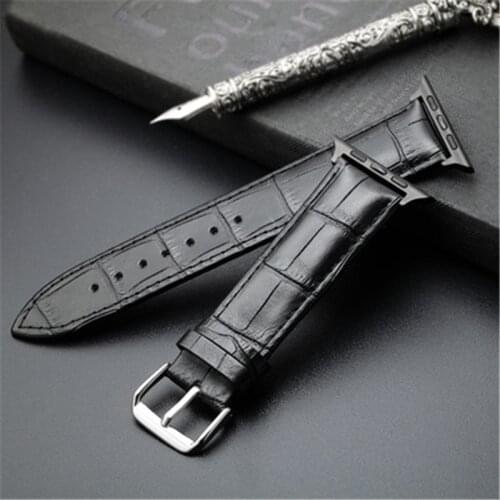 Band for iWatch 4/3/2/1 Leather Strap for 42mm 38mm Bracelet Strap for watch Series 40mm 44mm iWatch Bracelet