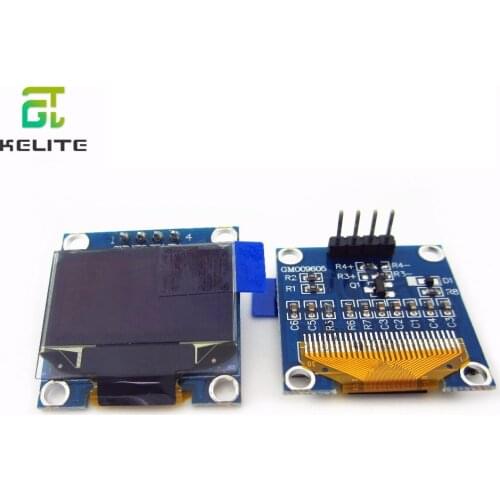 1Pcs 128X64 White/Blue OLED LCD LED Display Module 0.96" I2C IIC SPI Serial new original