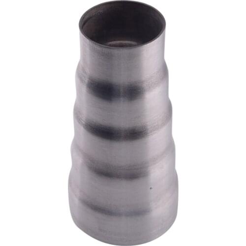Universal Car Exhaust Connector Pipe Auto Reducer Adapter Muffler Tube 5 Layer 145mm Stainless Steel