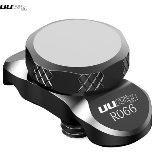 UURig R066 Universal 1/4 Inch Screw Microphone Cable Holder Lock Metal Clip Camera Cage Cable Clamp for 3mm-6mm Diameter Cables