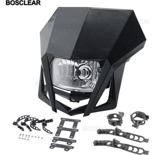 Motorcycle Dirt Bike Motocross Universal Headlight Fairing For YAMAHA WR450F YZ250F XT250X XT600 TTR250 For SUZUKI DRZ RMZ RM 85