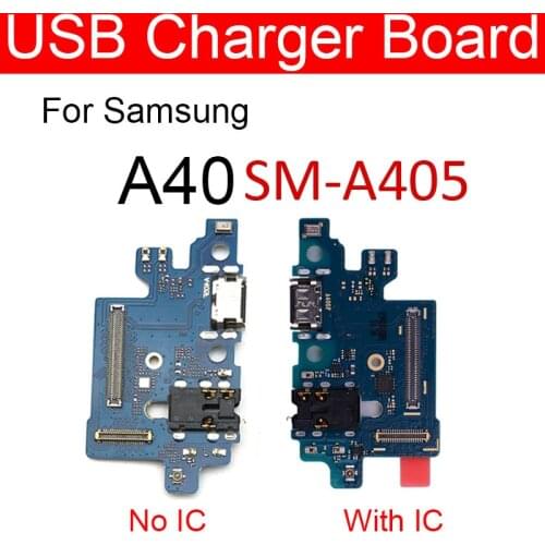 USB Plug Charger Jack Board For Samsung Galaxy A40 SM-A405FD A405FD SM-A405FN A405FN Usb Charging Port Dock Board Replacement