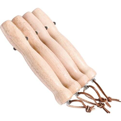 Grill Bar Retractable Rugged Wooden Stainless Steel Barbecue Fork For BBQ Hot Dog Telescopic Camping Accessories Roasting Stick