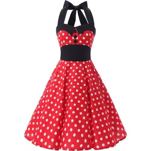 When We Retro Red Summer Dresses
