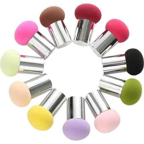 1Pcs Cosmetic Puff Liquid Foundation Makeup Puff Mushroom Head Shape Powder Puff Make Up Accessories Cosmetic Blender Tool