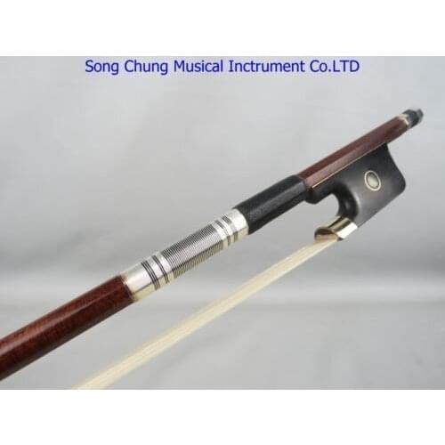 1pcs profession Pernambuco Carbon fiber cello bow,copper mounted
