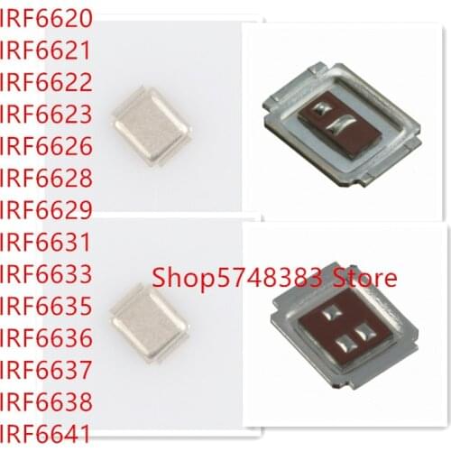 10PCS/LOT IRF6620 IRF6621 IRF6622 IRF6623 IRF6626 IRF6628 IRF6629 IRF6631 IRF6633 IRF6635 IRF6636 IRF6637 IRF6638 IRF6641 MOSFET