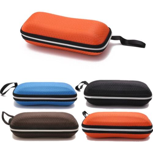 Sunglasses Reading Glasses Case Carry Bag Hard Zipper Box Travel Pack Pouch Eyeglasses Case For Women Storage Bags