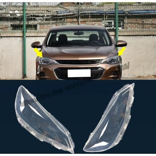 For Chevrolet Cavalier 2016-2019 Headlight Headlamp Lens Cover Right&Left 2pcs high quality Car modification accessories