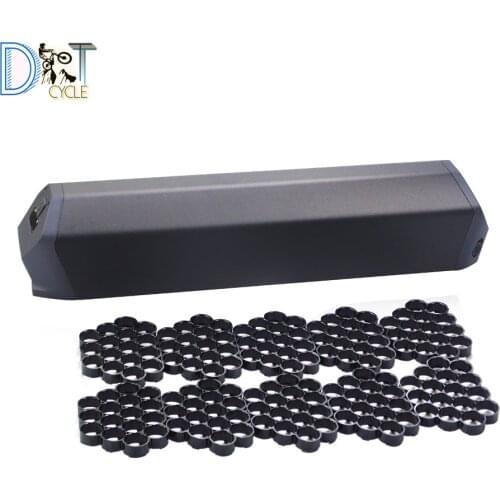Dorado ID-max reention battery box 36V 48V 52V lithium battery pack electric bike battery pack case for 80 Pcs 18650 Li-ion cell