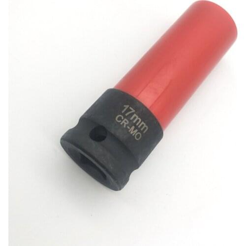Protective Flower Head Lug Nut Socket with 1/2 Drive 17mm Convex for Mercedes
