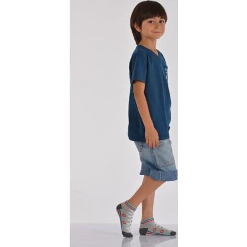 Idilfashion Lacing Decorated Men Booties Socks Ç-ART103 (3'LÜ PACKAGE)