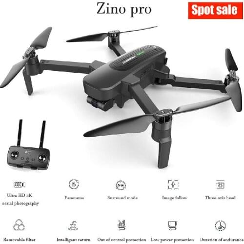 Zino Pro Smart 4k Drone Four Kilometers Hd Aerial Photography Image Follow Long Battery Life Smart Return Drone