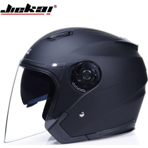 Motorcycle Helmets Electric Bicycle Helmet Open Face Dual Lens Visors Men Women Summer Scooter Motorbike Moto Bike Helmet