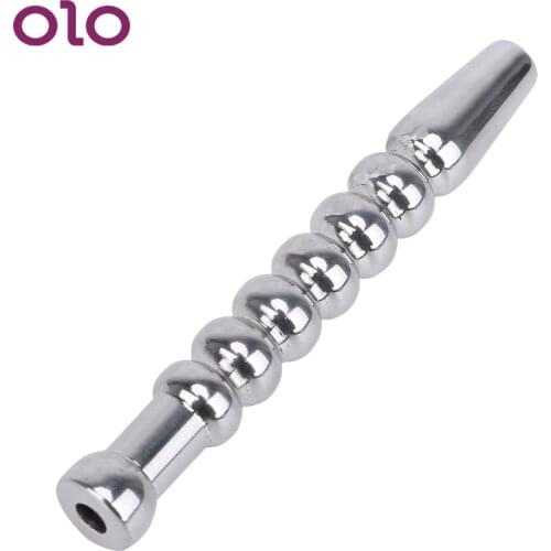 OLO Catheters Sounds Urethral Dilators Sex Sounds Stretching Penis Plug Urethral Plug Stainless Steel Sex Toys for Men