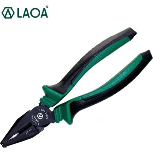 LAOA 8inch Technical grade Pincer Pliers Professional combination pliers High Hardness Pliers