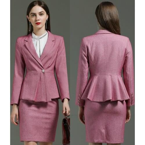 Black blazer womens trendy 2 piece long sleeve suits 2 piece women short set with blazer 2 pieces for office