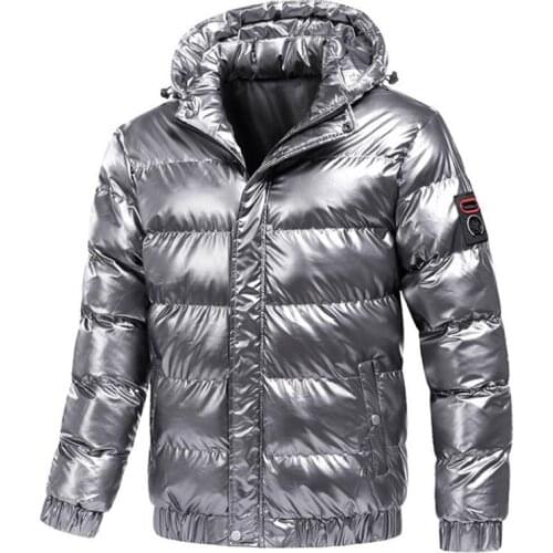 Winter Mens Jackets Fashion Men Cotton Warm Parkas Down Hoodies Coats Casual Outdwear Jackets Mens Clothing