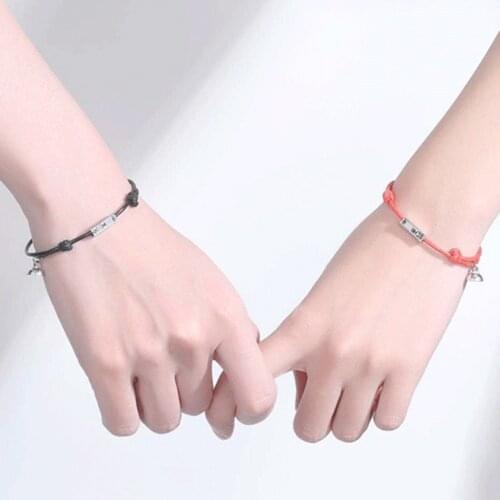 1 Pair Mountain Sea Rope Weaving Couple Bracelets & Bangles Bracelets For Women Fashion Fine Jewelry Gift