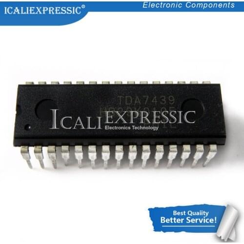 2PCS TDA7439 DIP-30 7439 DIP new original In Stock