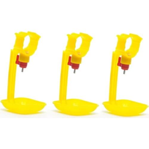 20PCS chicken water drinking cups automatic chicken waterr nipple drinker for quail nipple drinkers for chickens