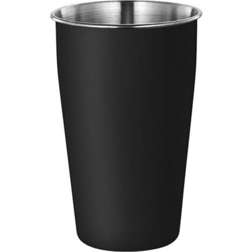 350/500ml Water Cup Stackable Easy to Use Stainless Steel Kitchen Rust-resistant Juice Bear Water Cups