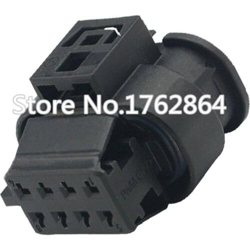 8 pin sheathed car harness connector black connector with terminal DJ7086-1.5-21 8P