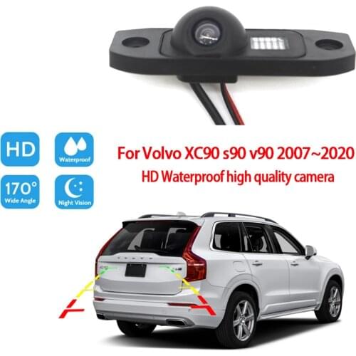 Car Rear View Camera For Volvo XC90 s90 v90 2007~2019 2020 Car Back Up Reverse Parking Camera CCD HD Night Vision Waterproof